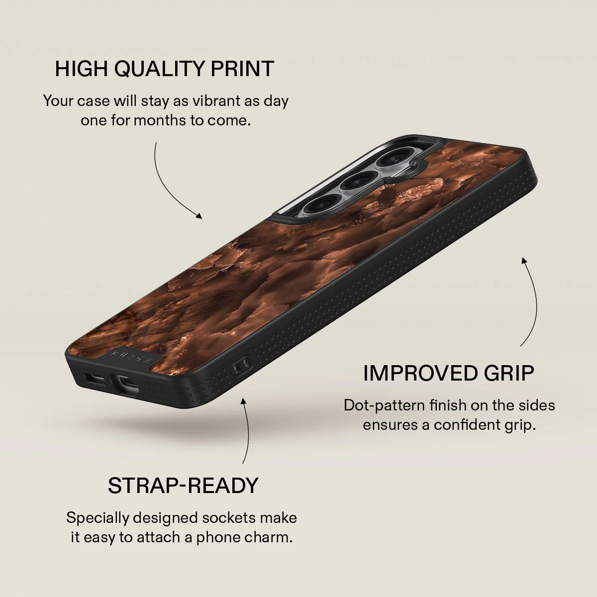 Toasted Chestnut - Brown Samsung Galaxy S26 Plus Case - Image 16