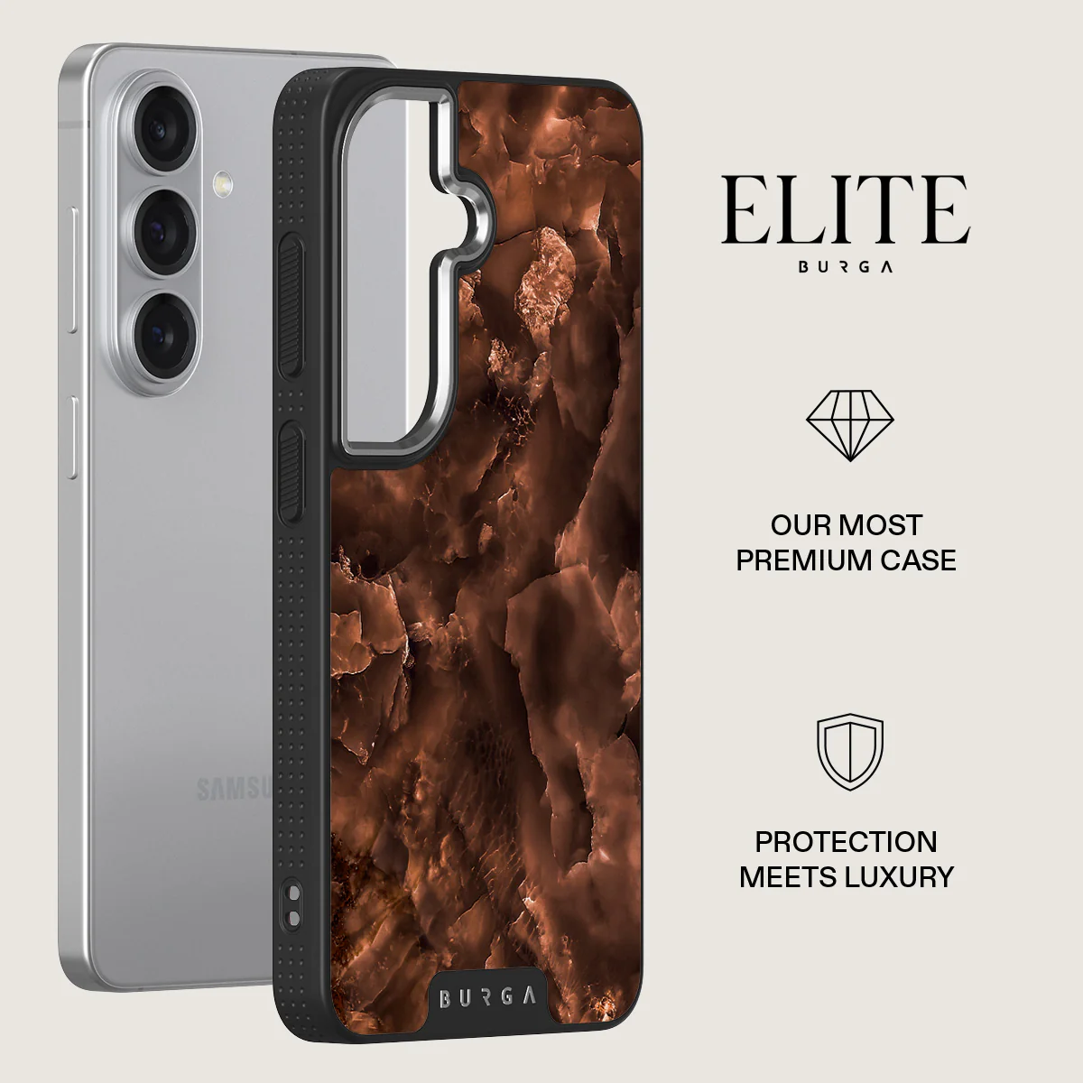 Toasted Chestnut - Brown Samsung Galaxy S26 Plus Case - Image 20