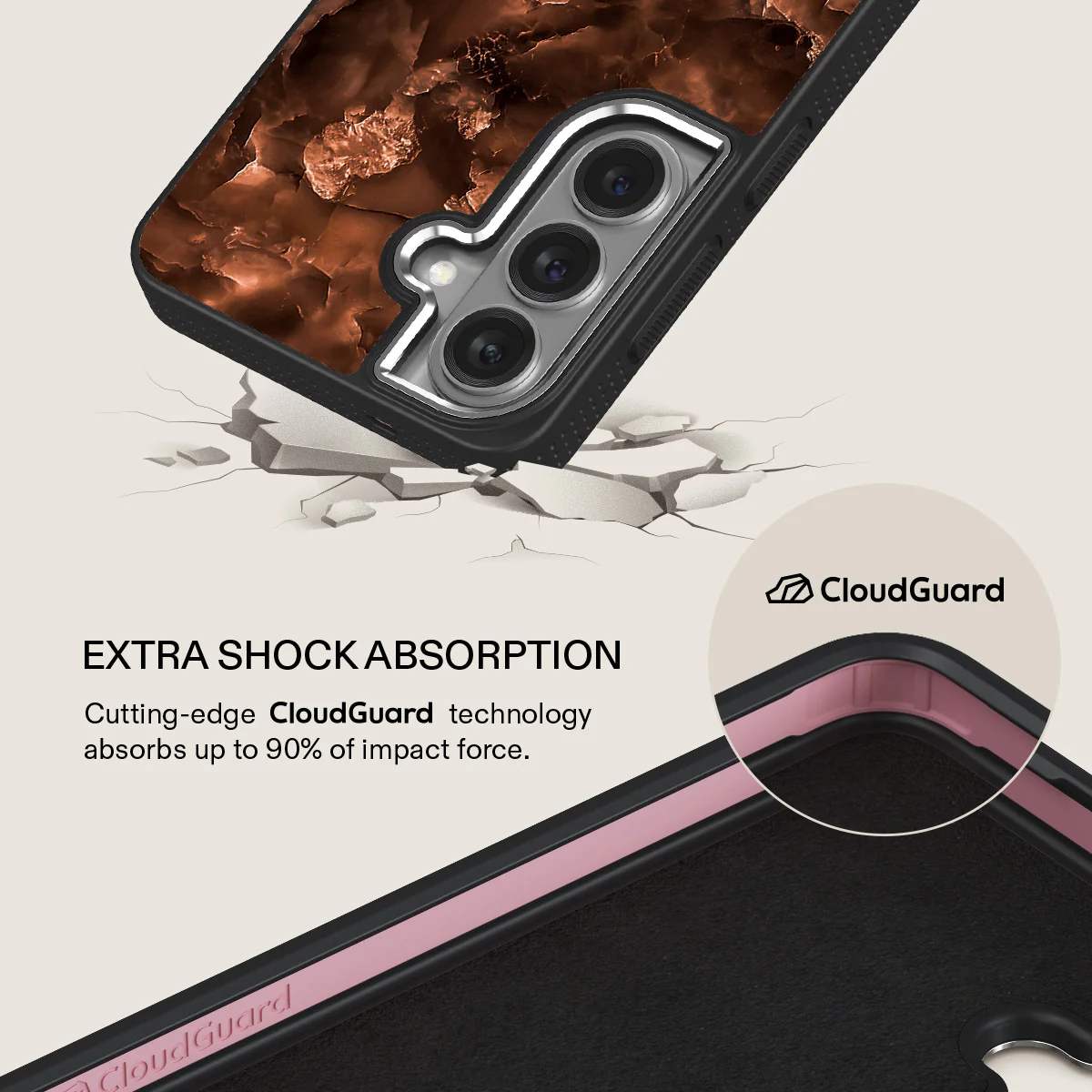 Toasted Chestnut - Brown Samsung Galaxy S26 Plus Case - Image 21