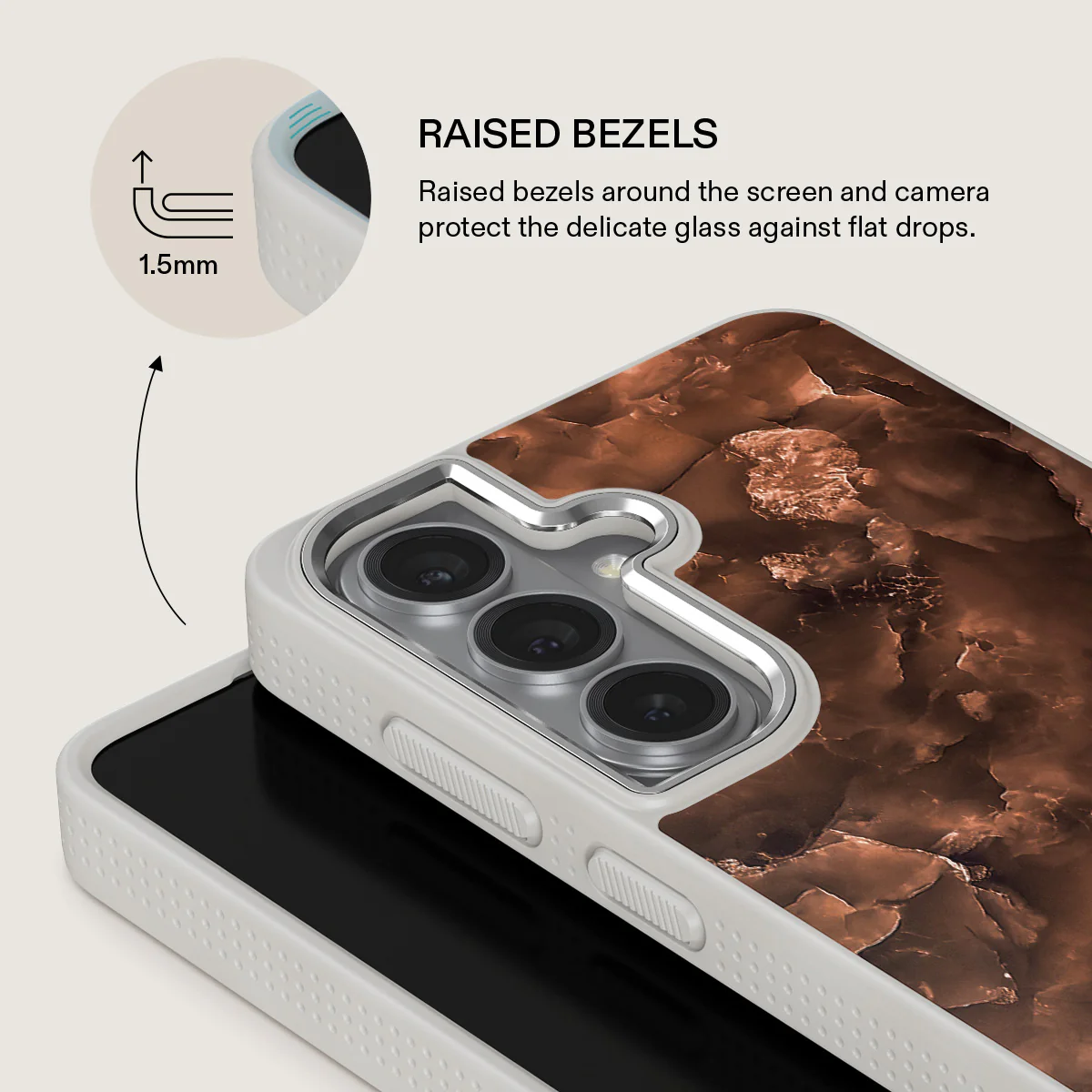 Toasted Chestnut - Brown Samsung Galaxy S26 Plus Case - Image 36