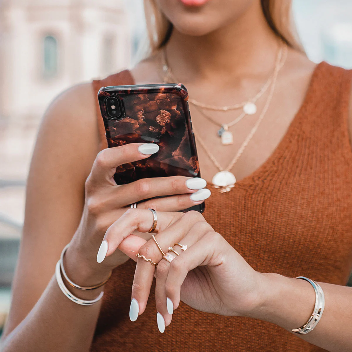 Toasted Chestnut - Brown Samsung Galaxy S26 Plus Case - Image 42