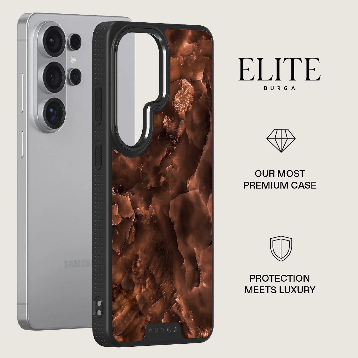 Toasted Chestnut - Brown Samsung Galaxy S26 Ultra Case - Image 13