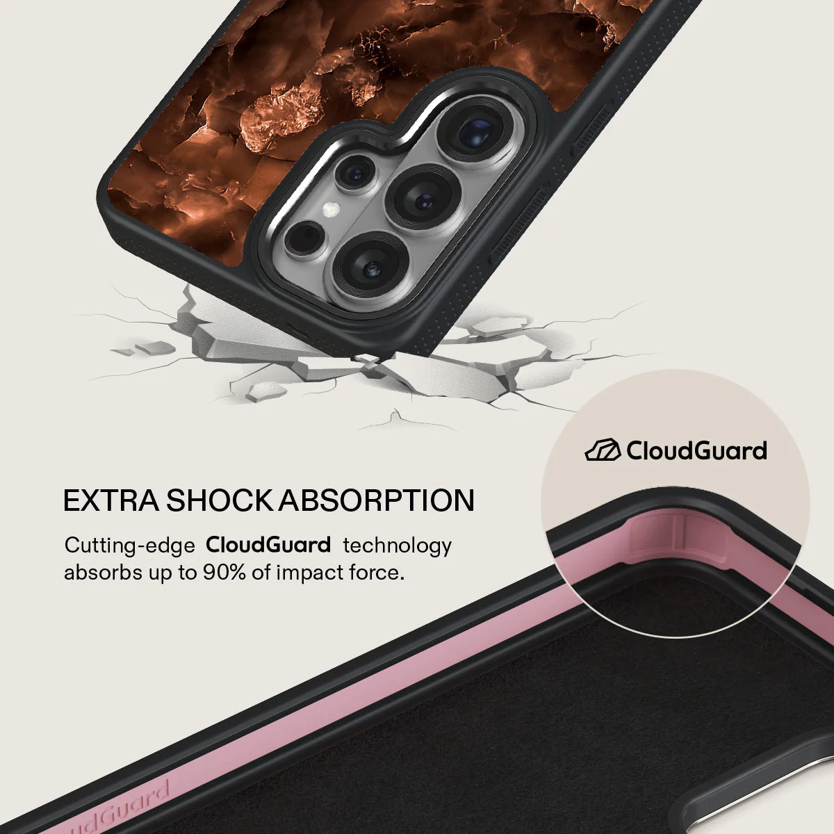 Toasted Chestnut - Brown Samsung Galaxy S26 Ultra Case - Image 14