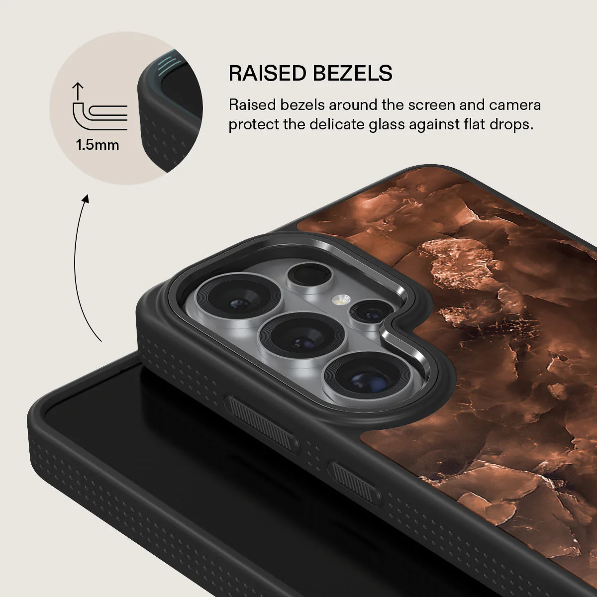 Toasted Chestnut - Brown Samsung Galaxy S26 Ultra Case - Image 15