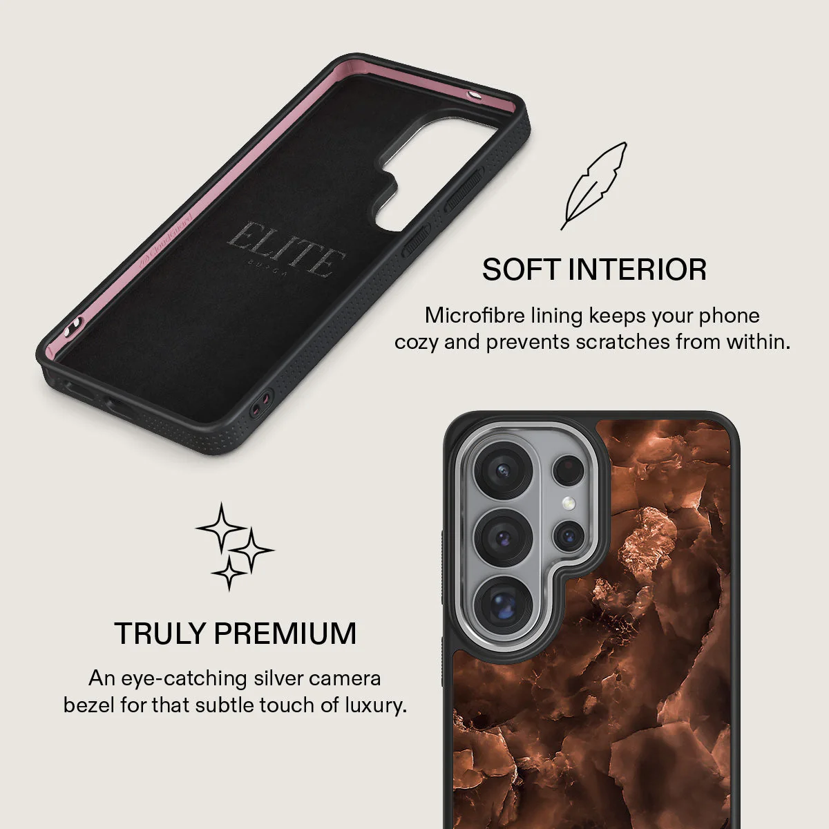 Toasted Chestnut - Brown Samsung Galaxy S26 Ultra Case - Image 24