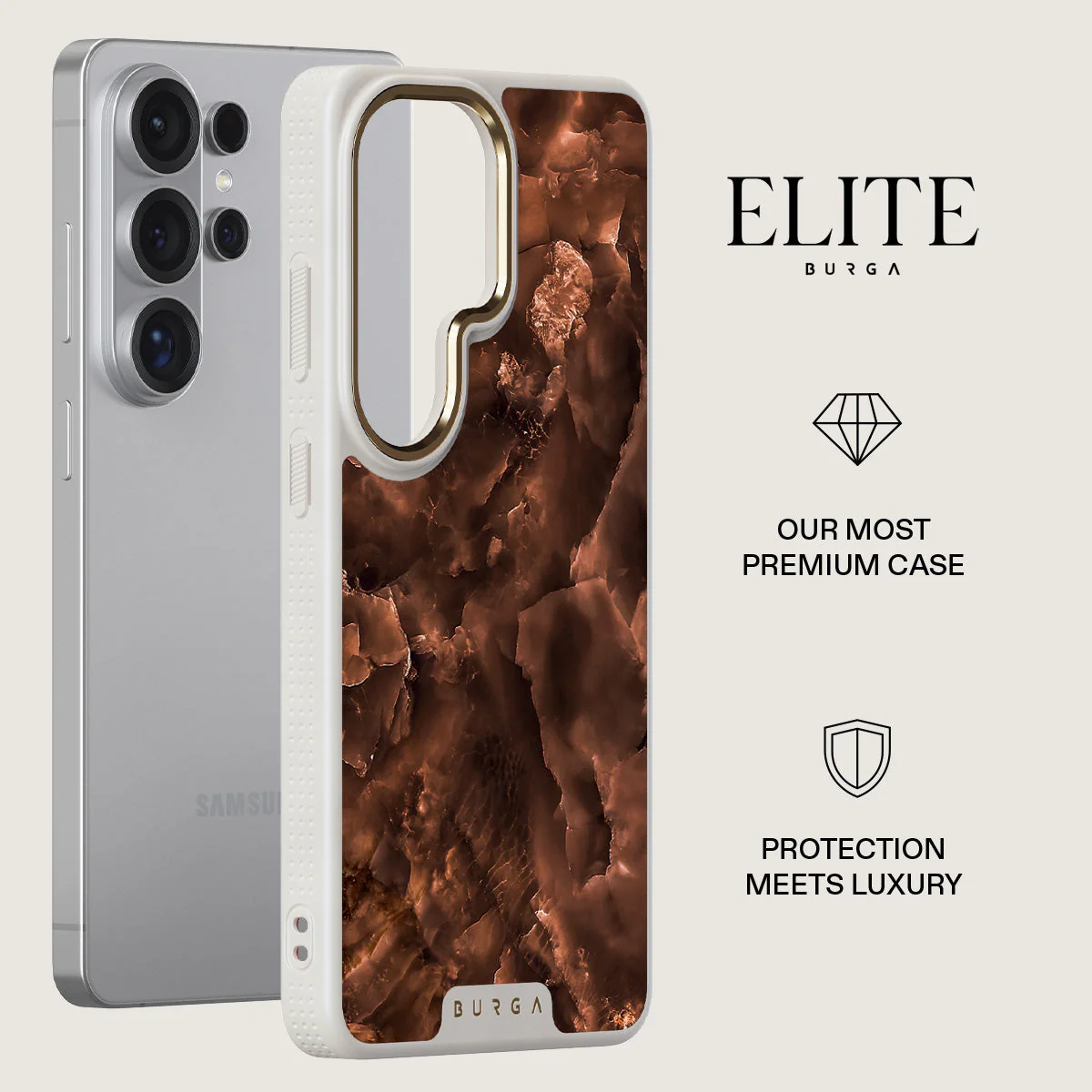 Toasted Chestnut - Brown Samsung Galaxy S26 Ultra Case - Image 27