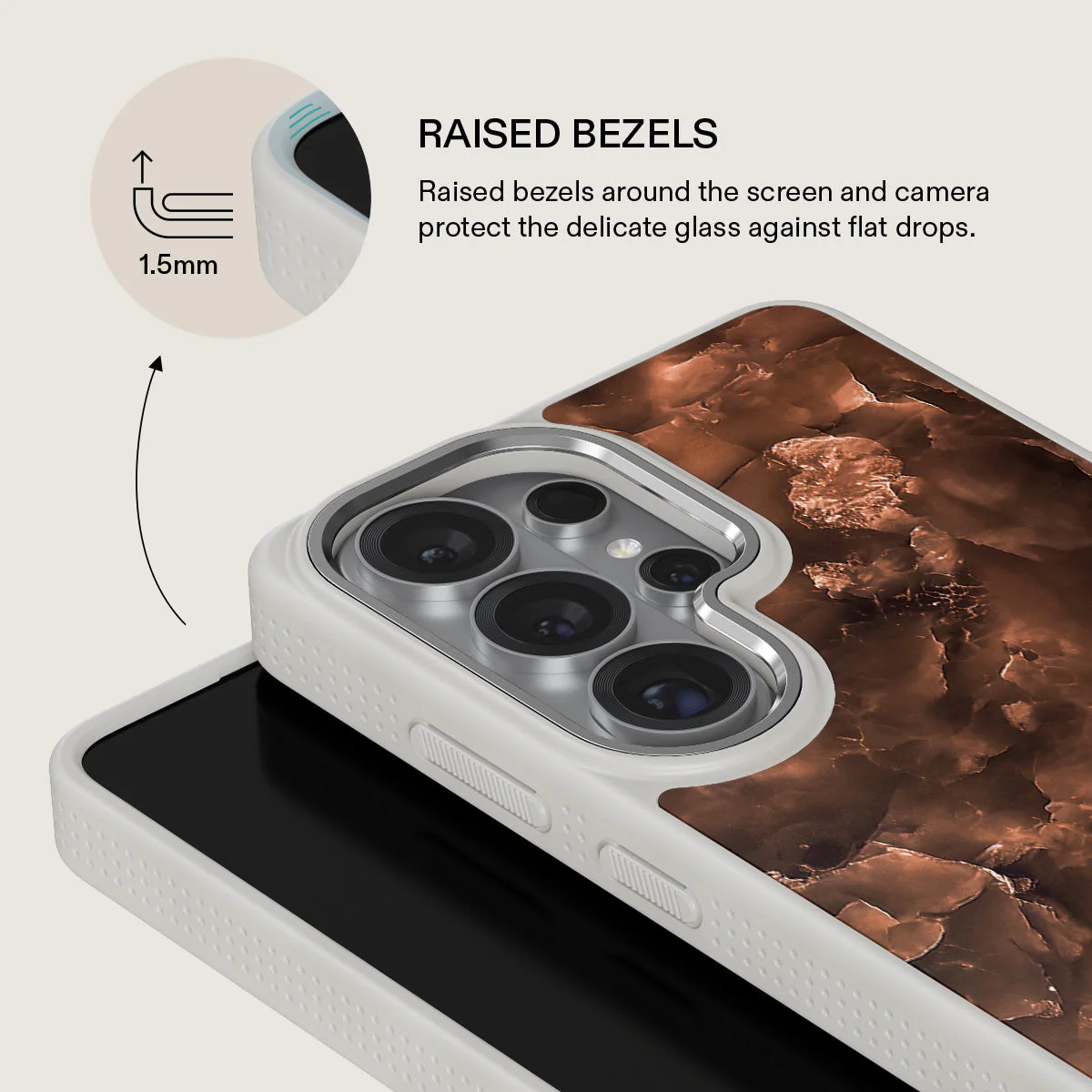 Toasted Chestnut - Brown Samsung Galaxy S26 Ultra Case - Image 36