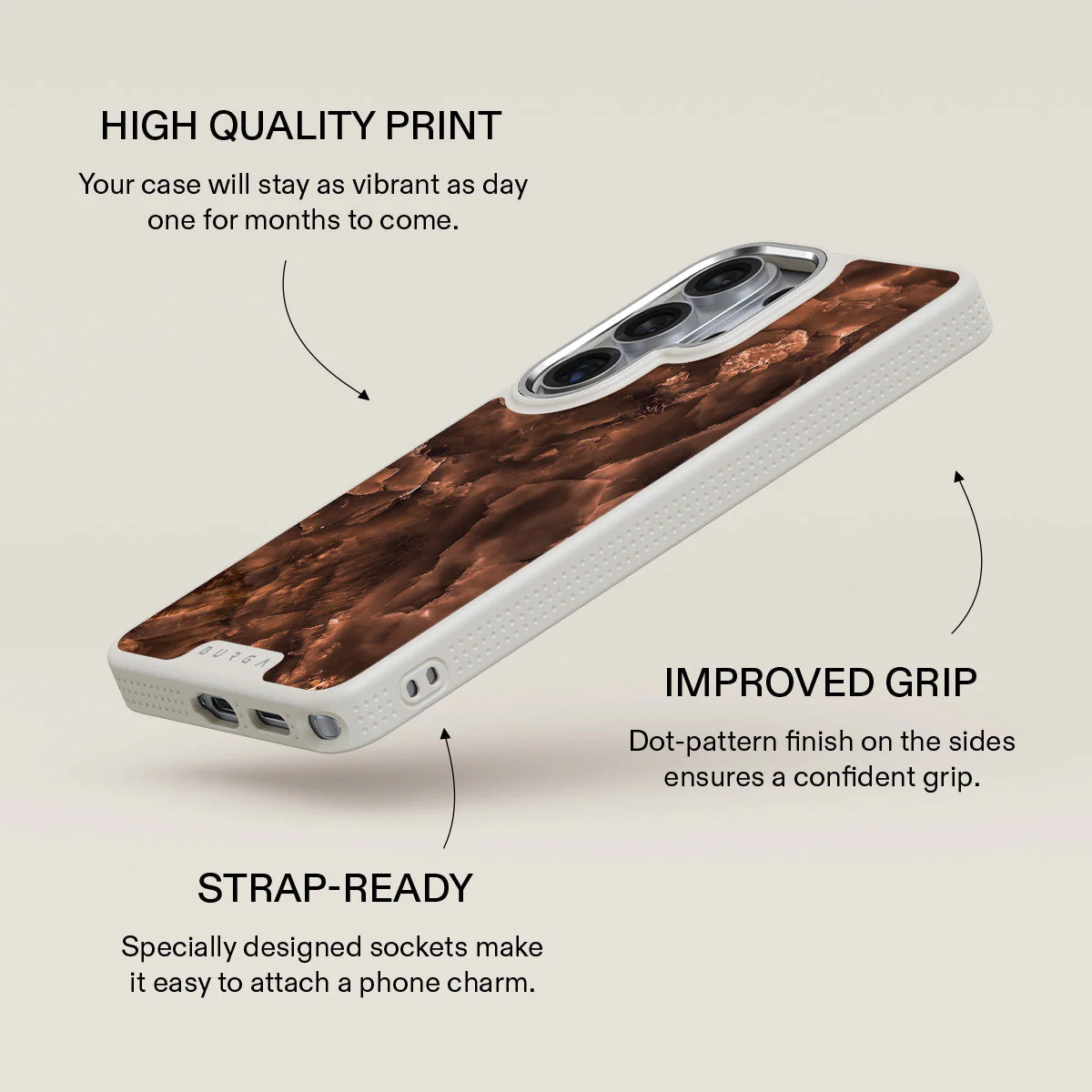 Toasted Chestnut - Brown Samsung Galaxy S26 Ultra Case - Image 37