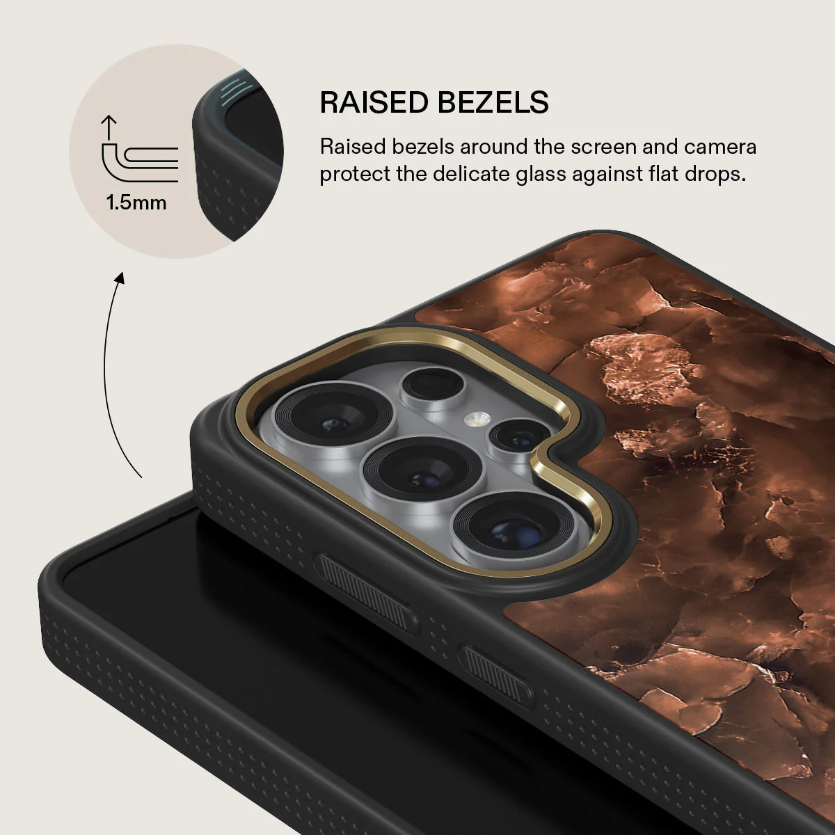 Toasted Chestnut - Brown Samsung Galaxy S26 Ultra Case - Image 8