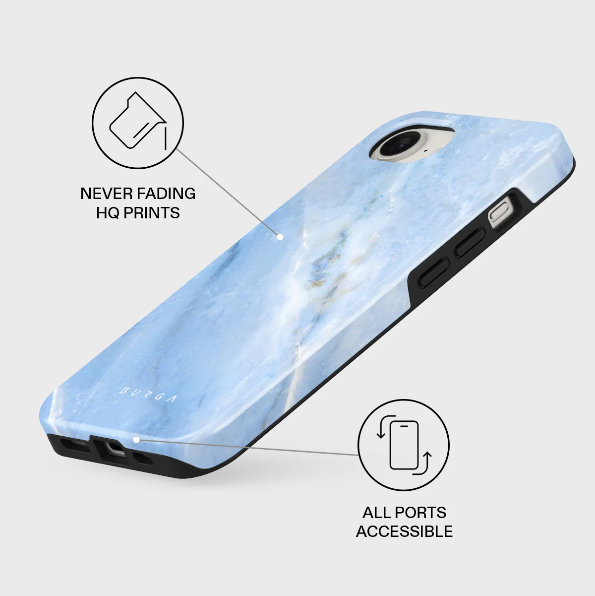 Fluffy Clouds - iPhone 17e Case - Image 3