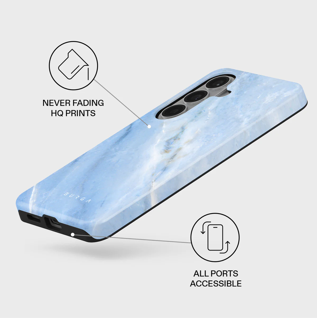 Fluffy Clouds - Samsung Galaxy S26 Case - Image 3