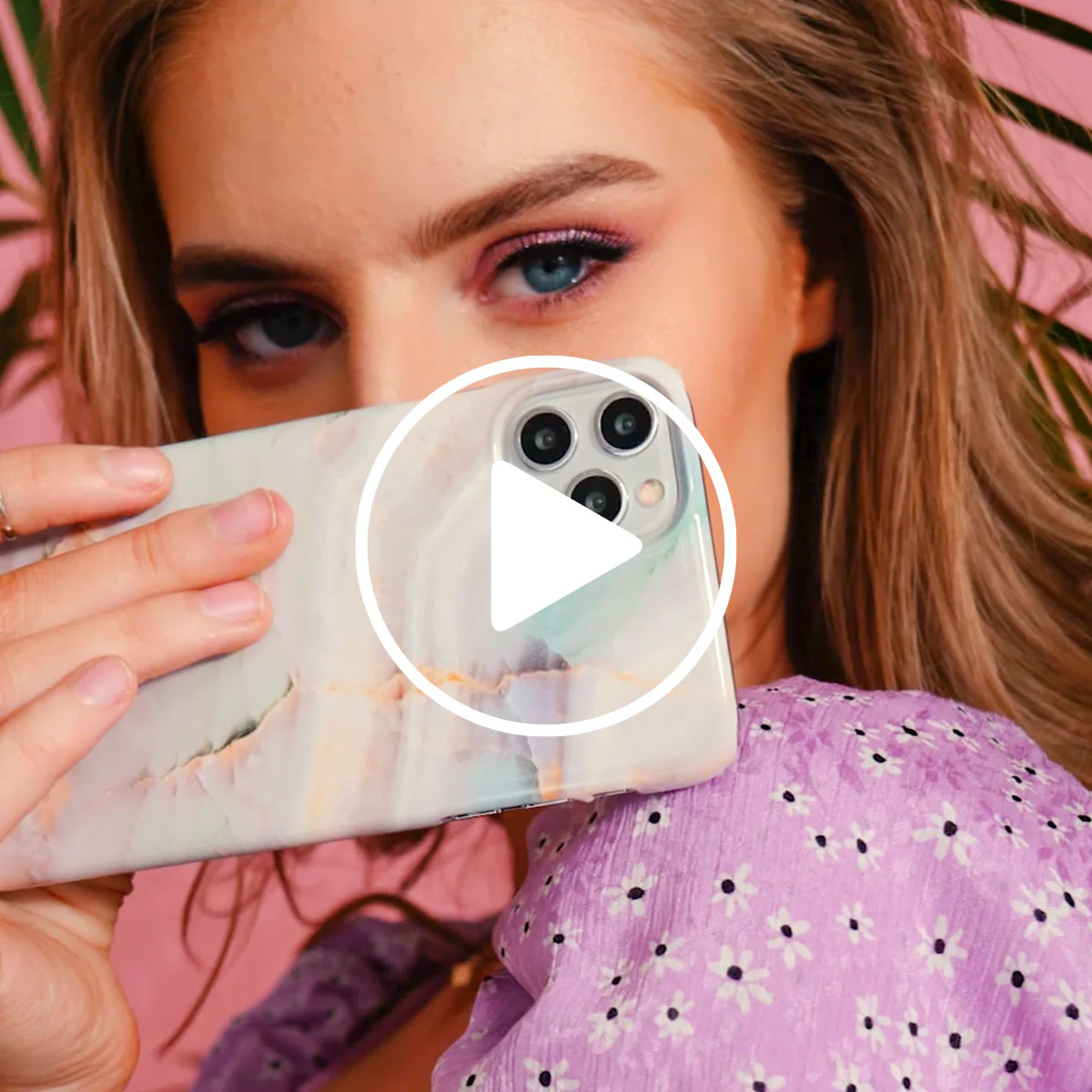 Pastel Hues - Colorful Marble iPhone 17e Case - Image 5