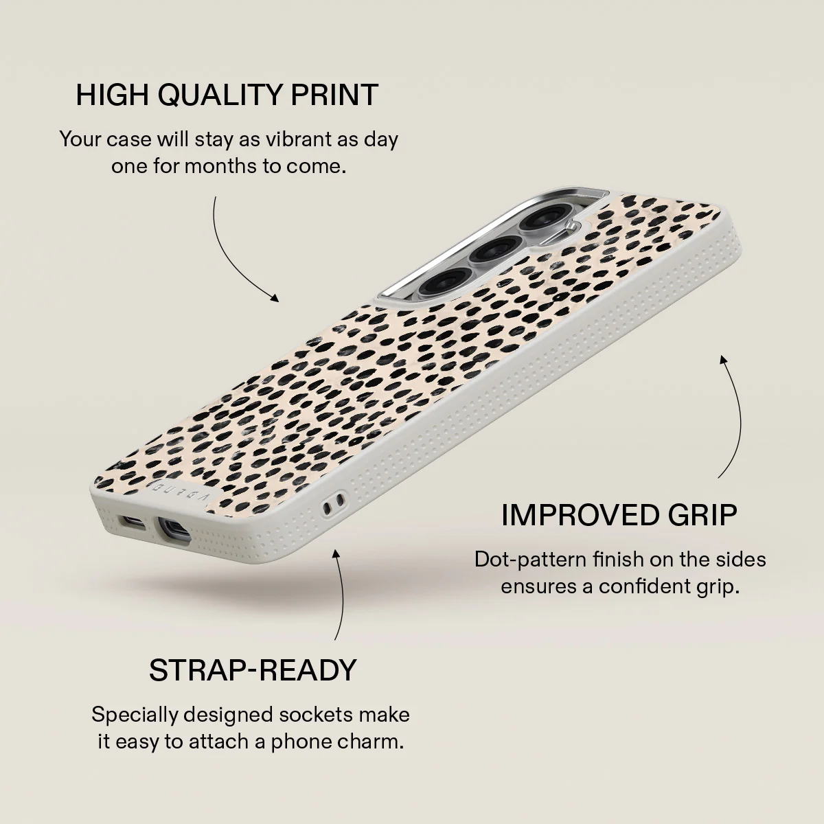 Almond Latte - Cute Samsung Galaxy S26 Plus Case - Image 37