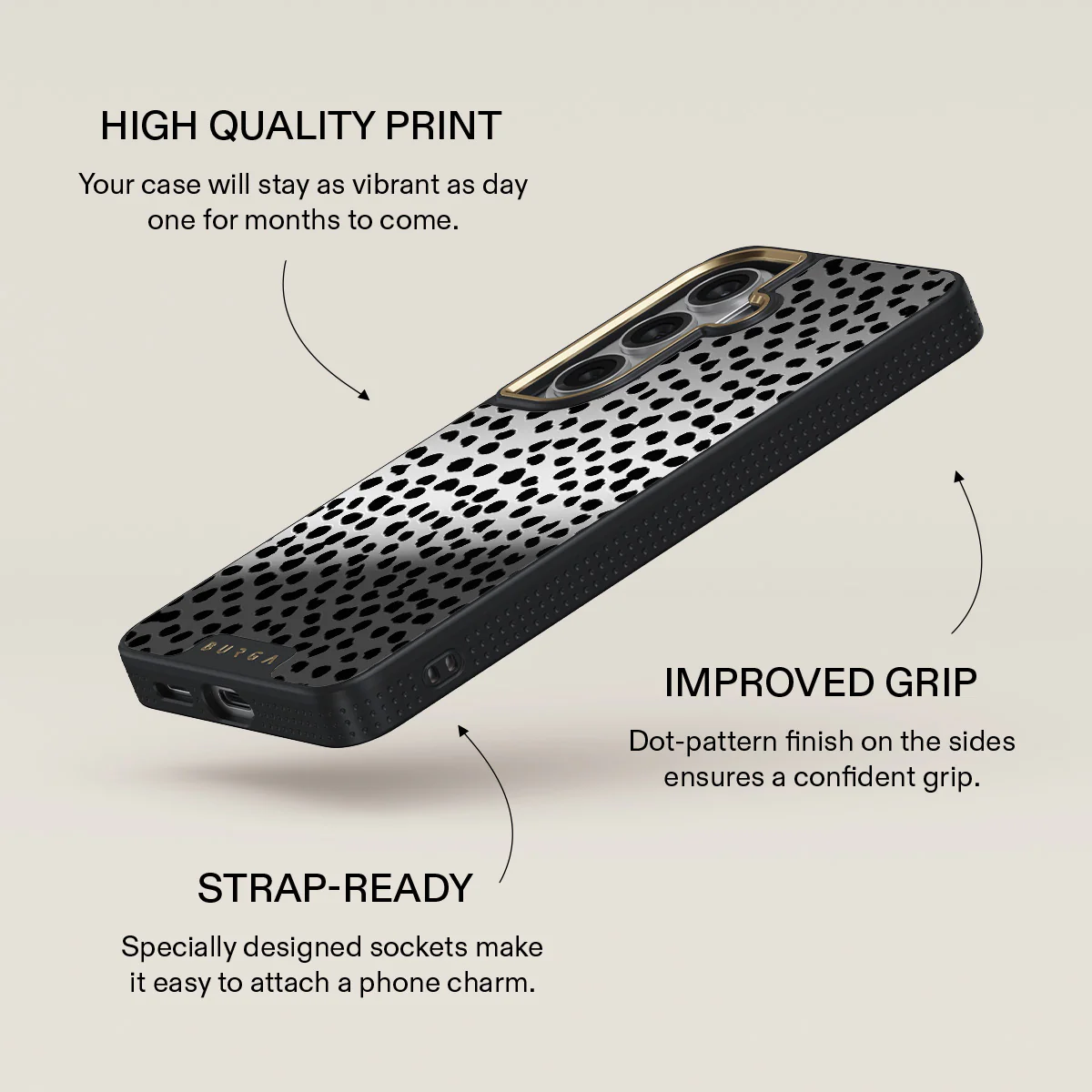 Almond Latte - Cute Samsung Galaxy S26 Plus Case - Image 45