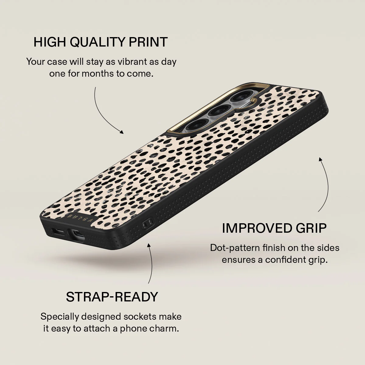 Almond Latte - Cute Samsung Galaxy S26 Plus Case - Image 9