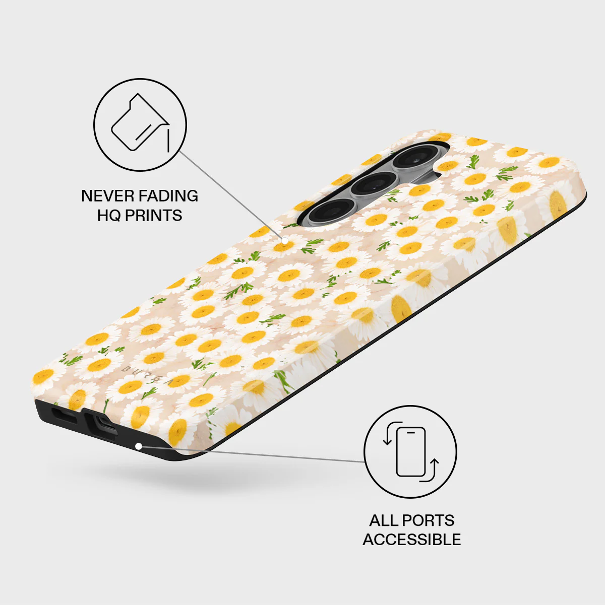 Pure Bliss - Daisy Samsung Galaxy S26 Case - Image 3