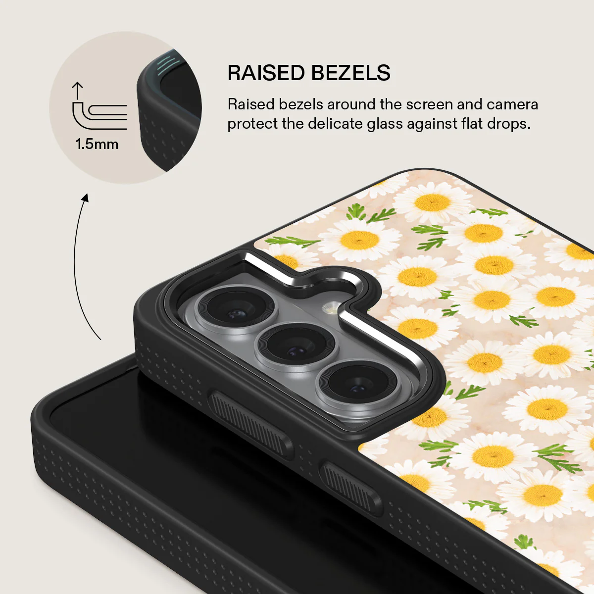 Pure Bliss - Daisy Samsung Galaxy S26 Plus Case - Image 15