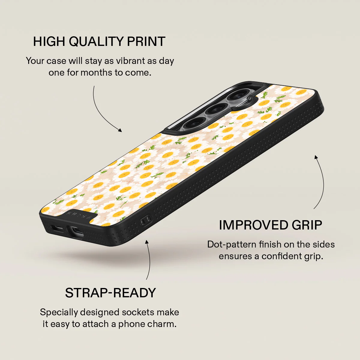 Pure Bliss - Daisy Samsung Galaxy S26 Plus Case - Image 16