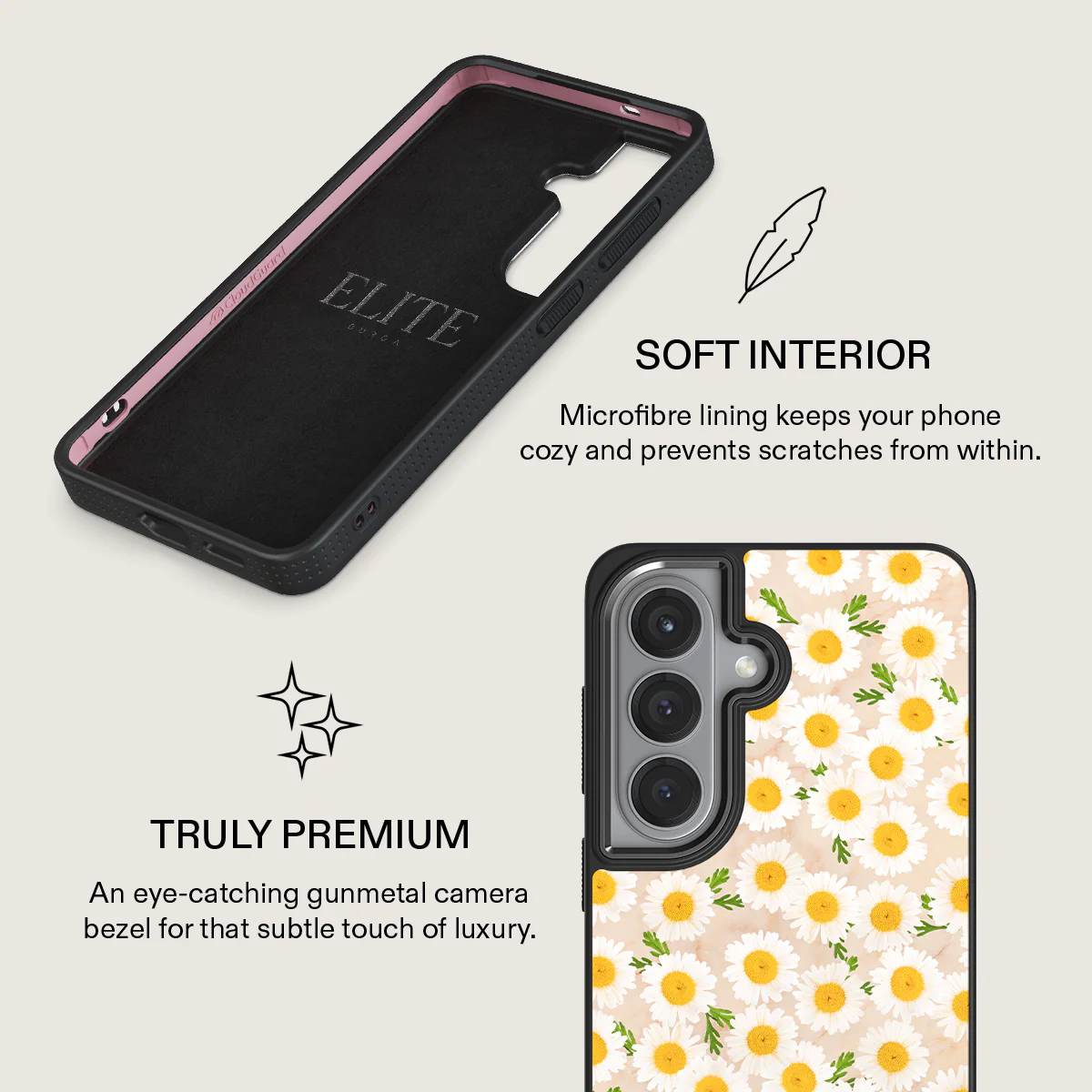 Pure Bliss - Daisy Samsung Galaxy S26 Plus Case - Image 17