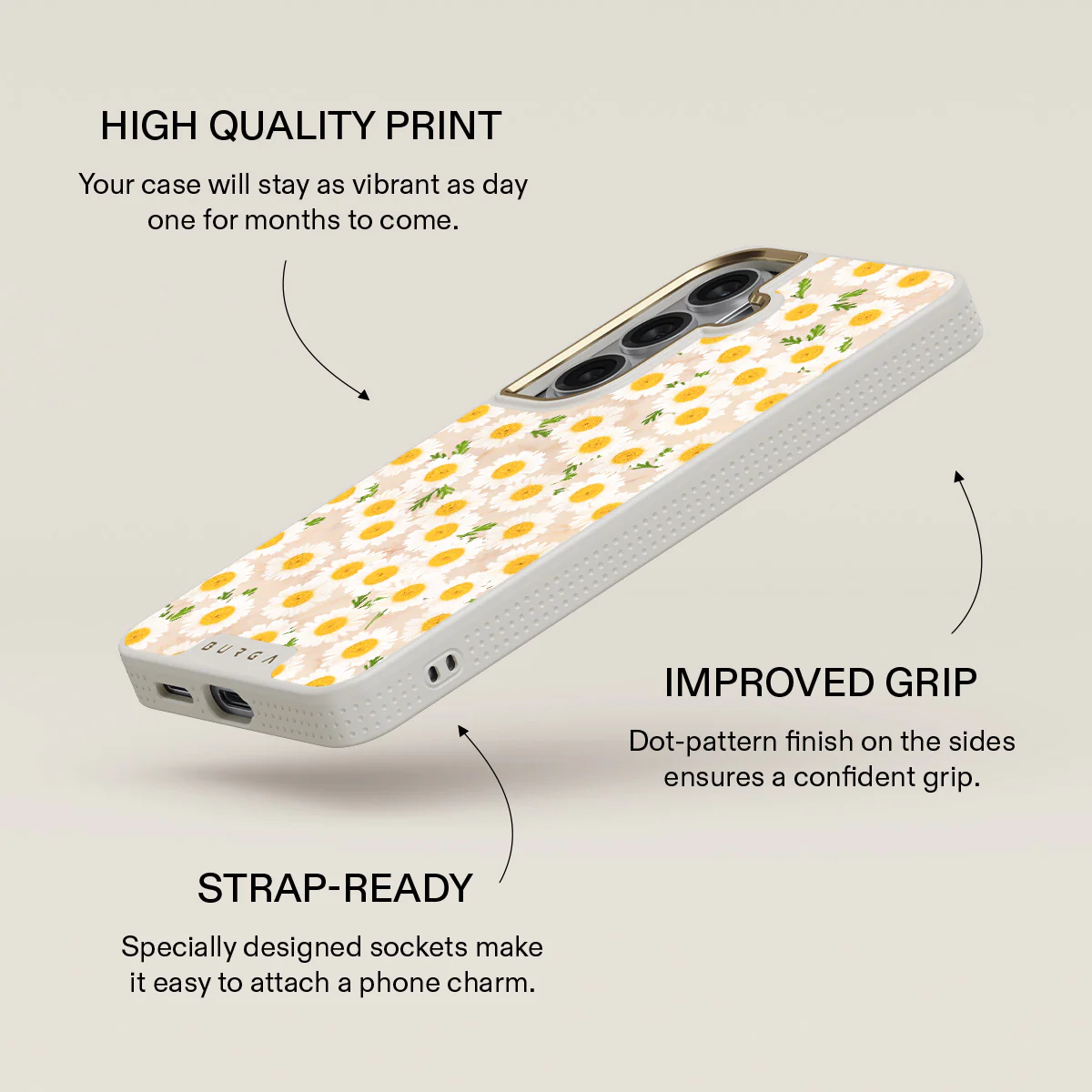 Pure Bliss - Daisy Samsung Galaxy S26 Plus Case - Image 30