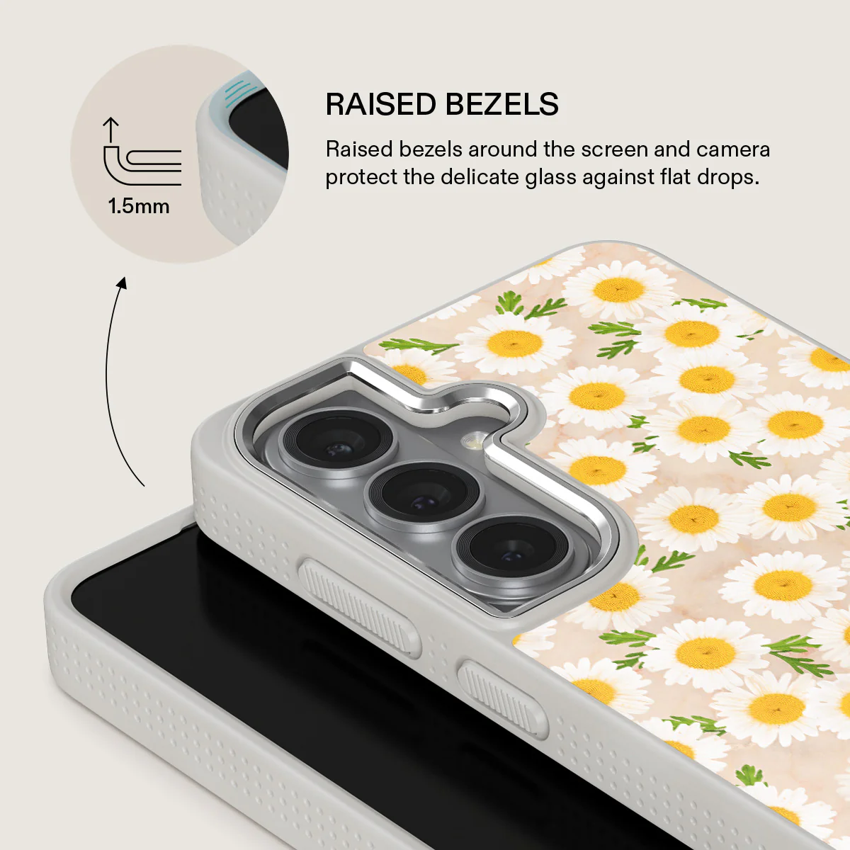 Pure Bliss - Daisy Samsung Galaxy S26 Plus Case - Image 36