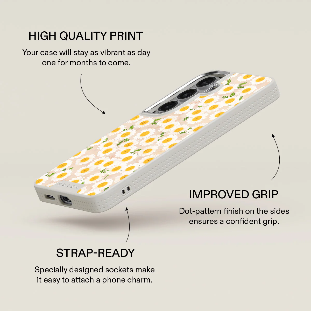 Pure Bliss - Daisy Samsung Galaxy S26 Plus Case - Image 37