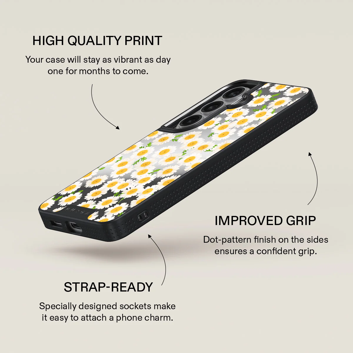 Pure Bliss - Daisy Samsung Galaxy S26 Plus Case - Image 53