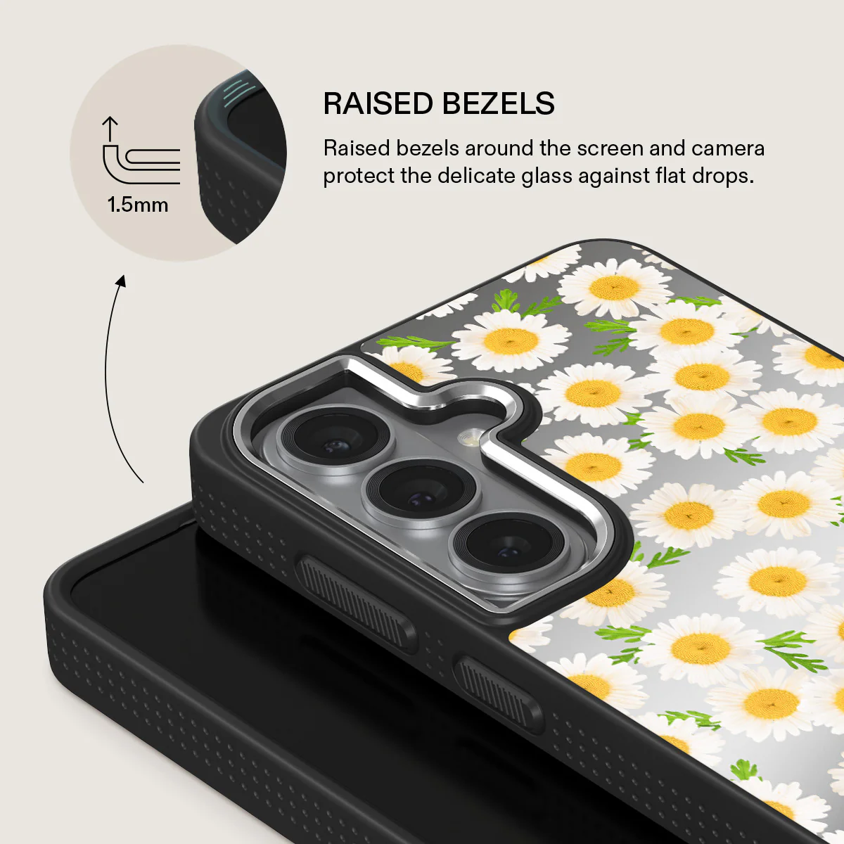 Pure Bliss - Daisy Samsung Galaxy S26 Plus Case - Image 60
