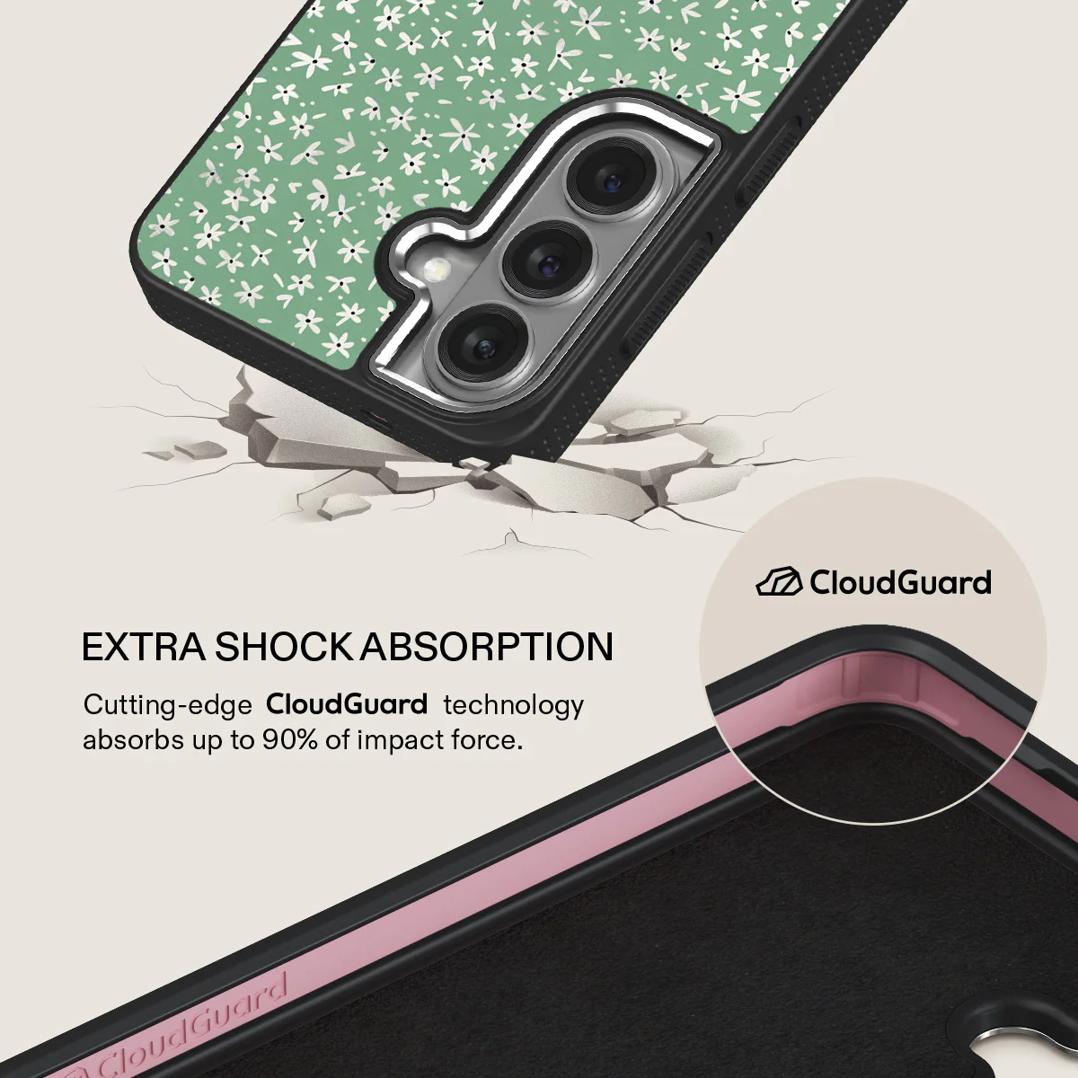 Lush Meadows - Floral Samsung Galaxy S26 Plus Case - Image 21