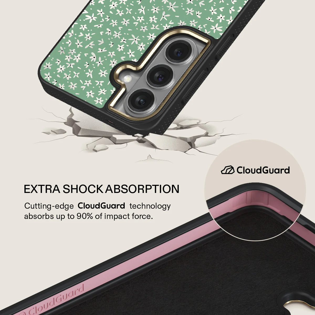 Lush Meadows - Floral Samsung Galaxy S26 Plus Case - Image 7