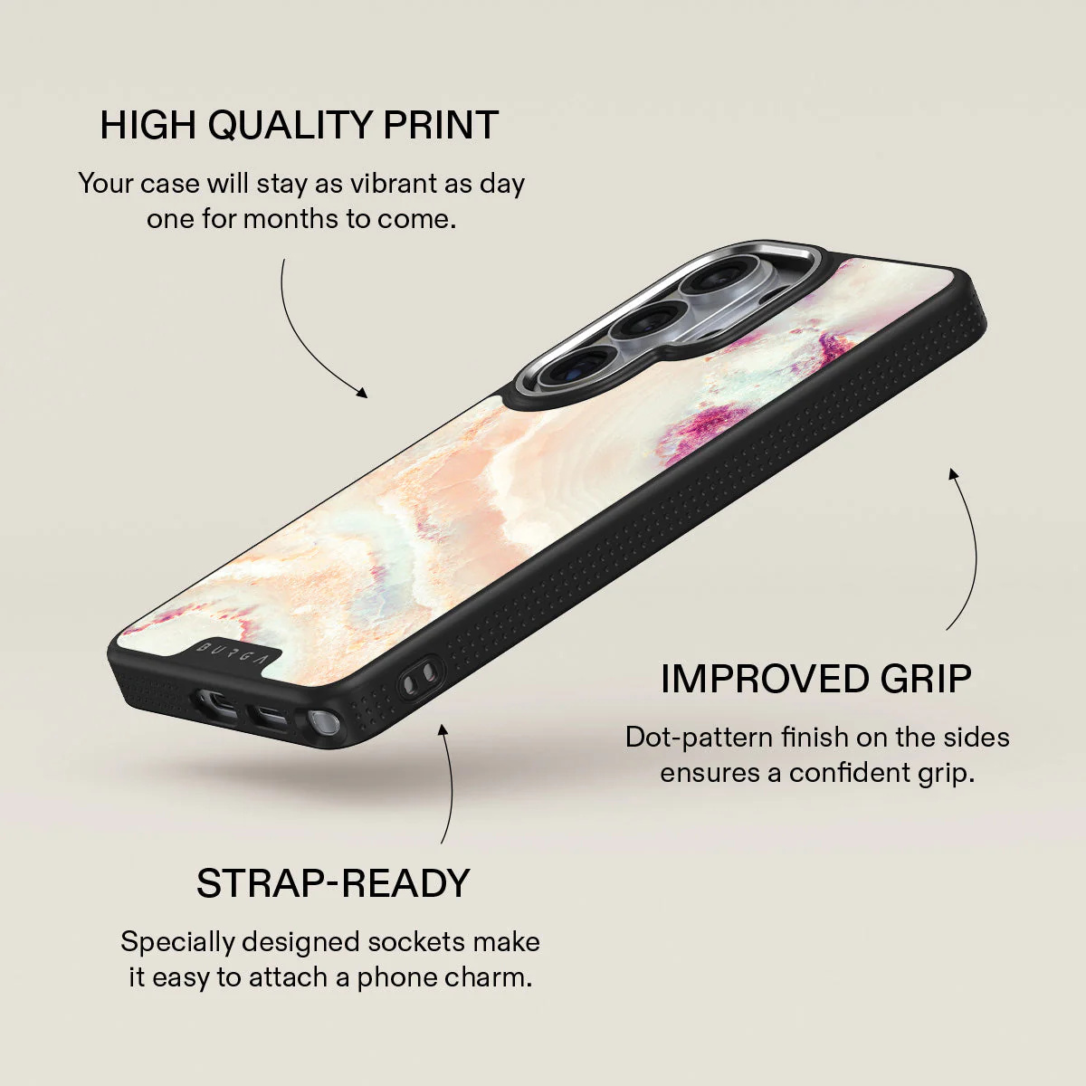 Berry Sorbet - Girly Samsung Galaxy S26 Ultra Case - Image 23