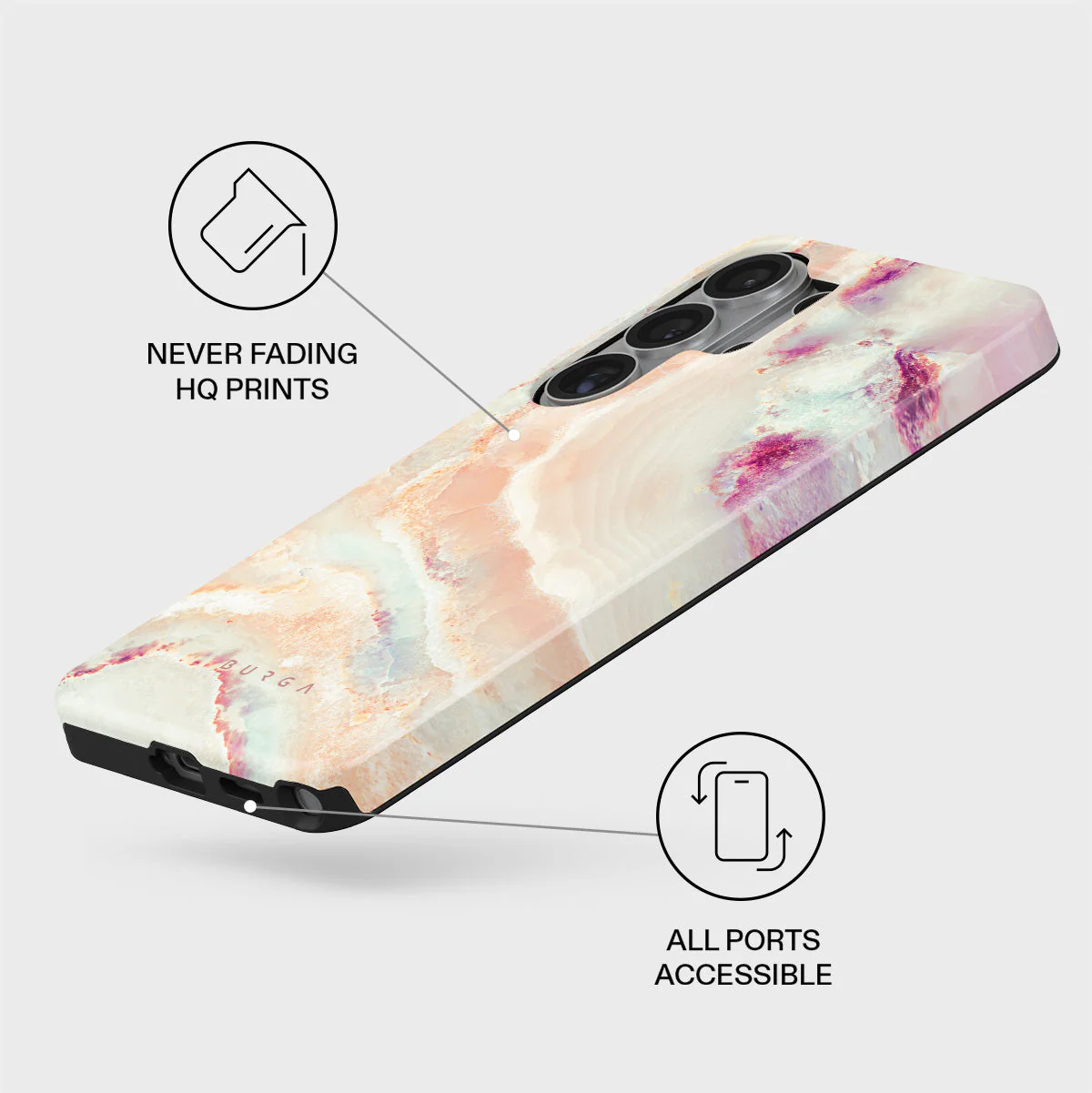 Berry Sorbet - Girly Samsung Galaxy S26 Ultra Case - Image 3