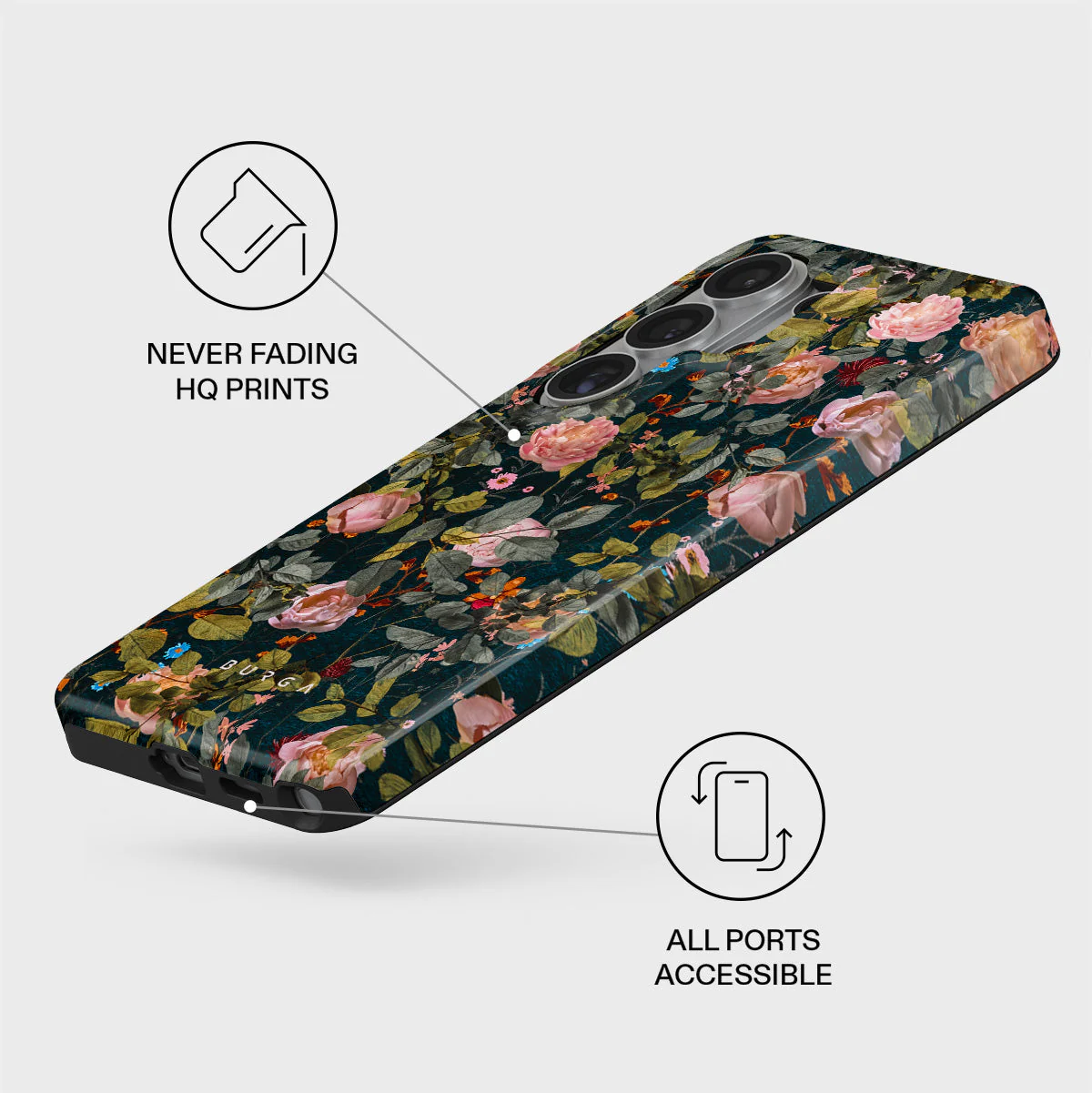 Bloomy Garden - Vintage Samsung Galaxy S26 Ultra Case - Image 3